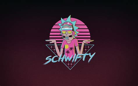 Rick And Morty Logo Wallpaper