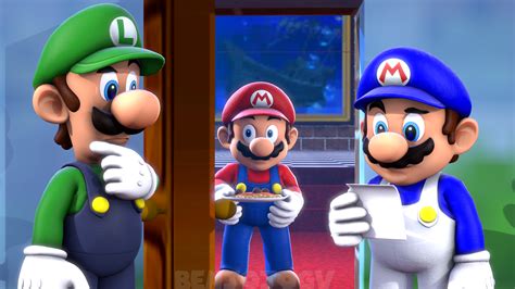 Smg4 And Mario From Smg4 Mario And Luigi Mario Super Mario Bros Hot Sex Picture