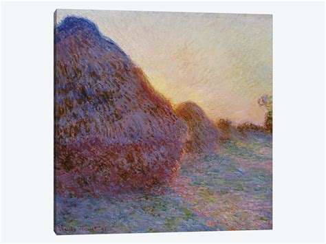 Impressionism Monet Haystacks