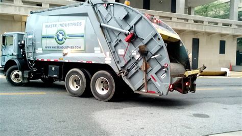 Garbage Trucks Waste Industries Youtube