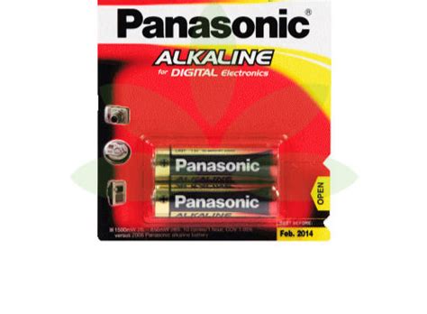 PILA ALCALINA PANASONIC AAA BLIST X2 Unid Agata Distribuidora