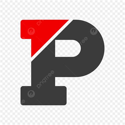 Huruf P Logo Vektor Png Hal P Logo Kertas Png Png Dan Vektor Dengan