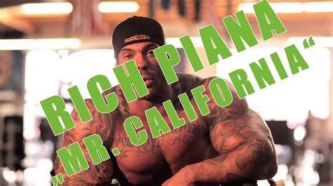 Rich Piana Mr California Motivation Und Einstellung Gym Is My