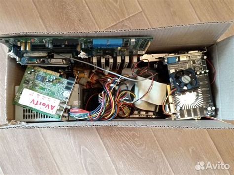 Коробка с комплектующими для пк купить в Новосибирске | Электроника | Авито
