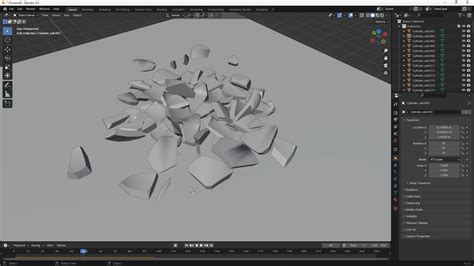 blender 4 0 산산조각 Exploding Planet Cell Fracture Tutorial YouTube