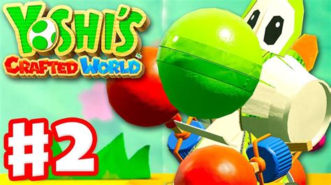 Yoshi S Crafted World Gameplay Walkthrough Part 2 Go Go Yoshi In Go