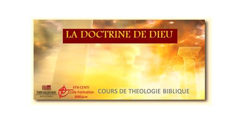 Introduction Cours De Theologie Biblique Youtube