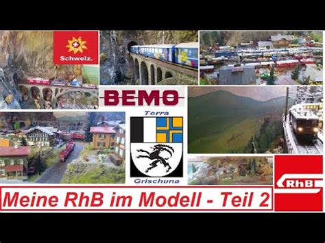 BEMO H0m Modellbahn RhB Anlage N Schweizer Vorbild Teil 2 Arosa