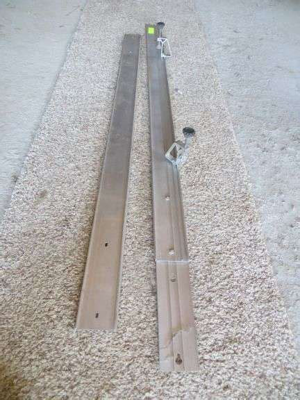 8 Ft Straight Edge Lambrecht Auction Inc