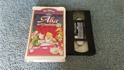 Opening Closing To Alice In Wonderland Vhs Version Youtube