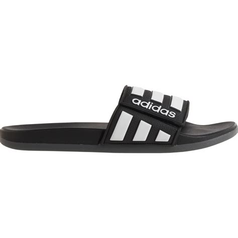 Adidas Adilette Comfort Adjustable Slide Sandals For Men Save 50