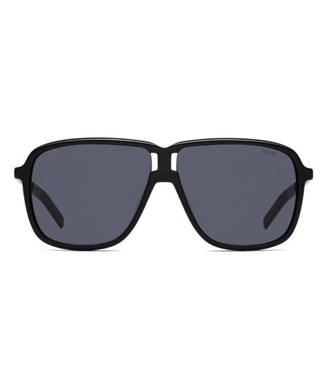 HUGO BOSS Черные солнцезащитные очки для мужчин – купить в интернет ...