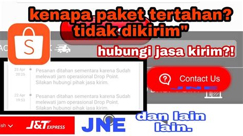 Paket Shopee Tidak Bergerak Atau Tertahan Jnt Macet YouTube