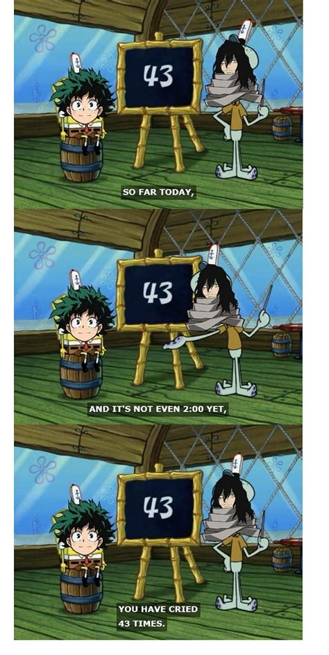 1920x1080px 1080p Free Download Mha Meme Aizawa Deku Funny Hd