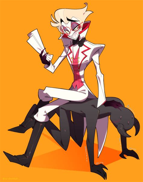 Lucifer Morningstar Hazbin Hotel Drawn By Voidseeker Danbooru