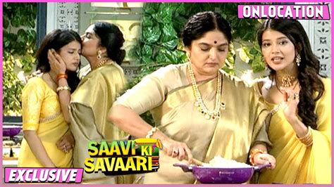 Saavi Ki Savaari ON SET Saavi Vedika Ne Ki Nityam Ki Taang Khichayi