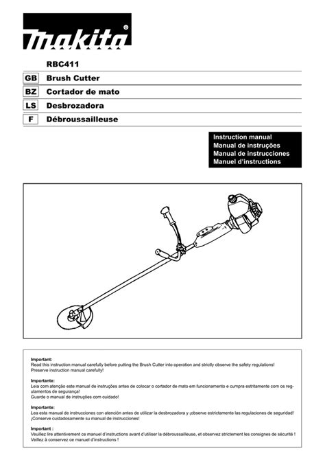 Makita RBC411 User Manual Manualzz