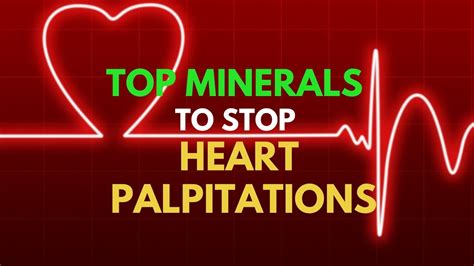 Top Minerals For Heart Palpitations Stop Heart Palpitations Youtube