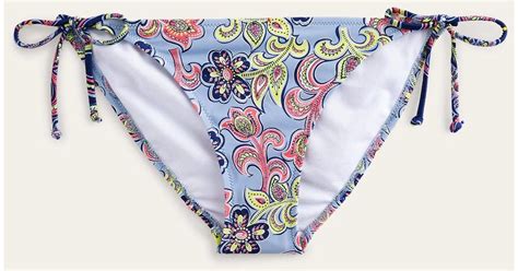 Boden String Bikini Bottoms Blue Blizzard Lyst