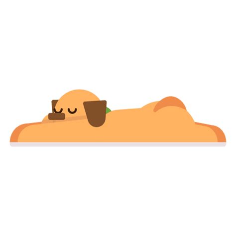 Sleeping Dog Illustration Transparent Png And Svg Vector File