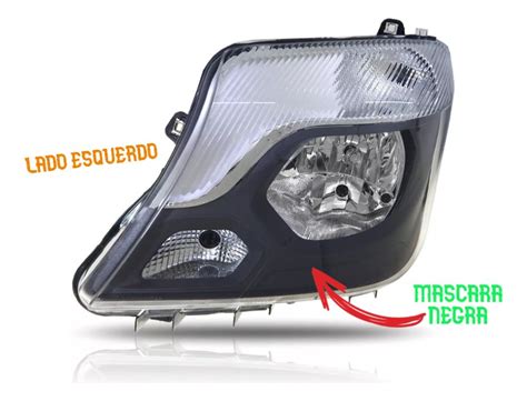 Farol P Sprinter M Scara Negra Le Stop Bus Distribuidora