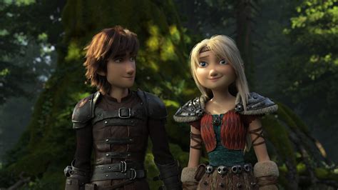 How To Train Your Dragon Astrid And Hiccup