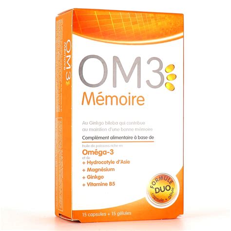 OM3 Mémoire 15 capsules 15 gélules