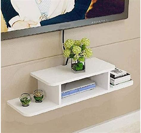 Wall Shelf For Set Top Box Wifi Router T V Entertainment Unit Etsy