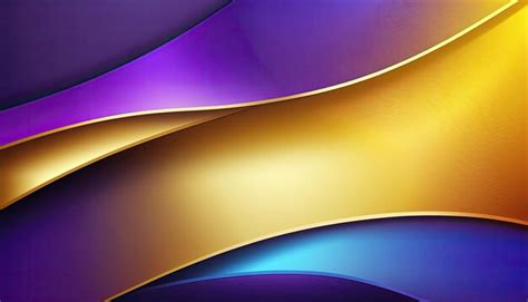 Premium AI Image | Purple and Gold Sharp Gradient Background