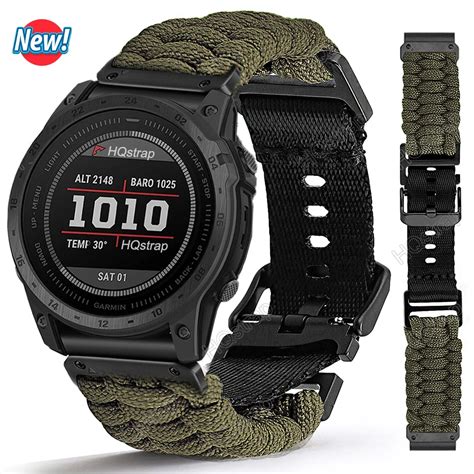 Correa Deportiva De Nailon Para Reloj Garmin Pulsera Para Garmin Tactix