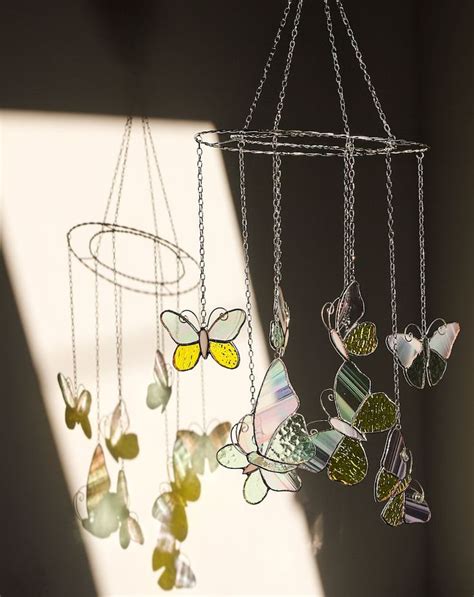 Stained Glass Dream Sun Catcher Butterfly Suncatcher Home House Decor