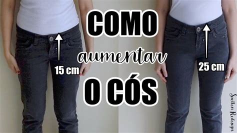 DIY COMO AUMENTAR CÓS DE CALÇA PELO GANCHO AUMENTEI 10CM DO CÓS DA