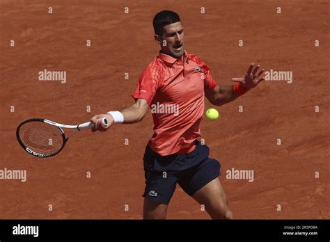 Novak Djokovic Von Serbien Am 8 Tag Der French Open 2023 Roland