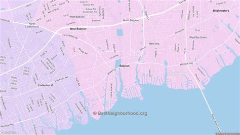 Babylon, NY Political Map – Democrat & Republican Areas in Babylon ...