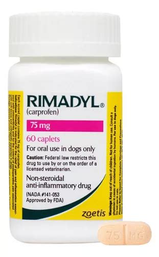 Rimadyl 75 Mg Zoetis 60 Tabs Carprofeno Perro Envío Gratis Envío Gratis