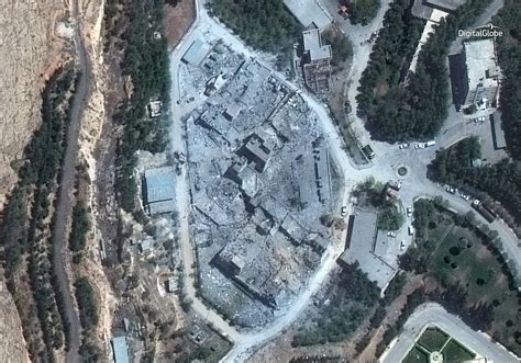 Satellite Images Show Syria Site Before and After Airstrike | Time