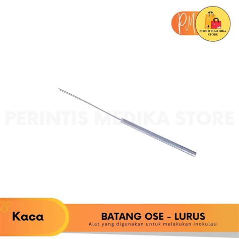 Jual Ose Lurus Kaca l Jarum Ose Gagang Kaca - Batang Ose Lurus Jarum Inokulum | Shopee Indonesia