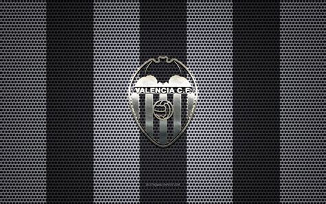 Download wallpapers Valencia CF logo, Spanish football club, metal ...