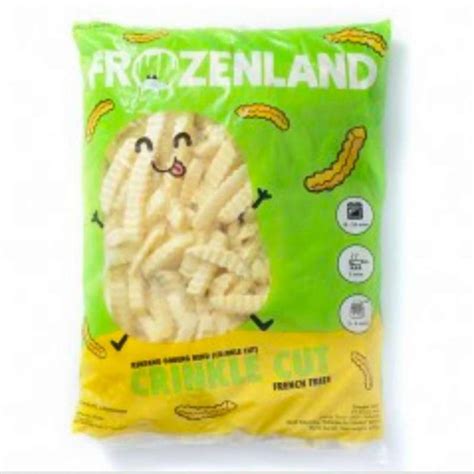 Jual French Fries Crinkle Cut Kentang Goreng Di Seller Scarlet Frozen