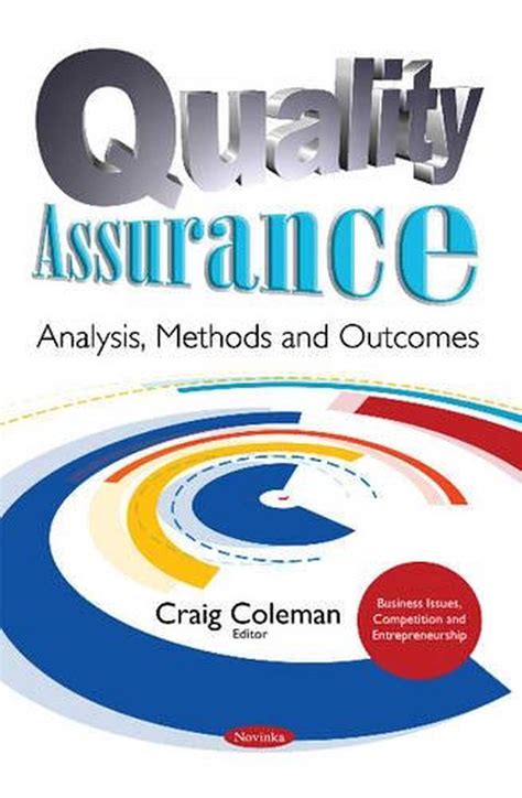 Quality Assurance Analysis Methods And Outcomes Paperback Book Free Shipping 9781634857482 Ebay