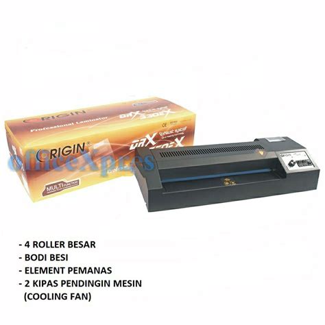 Jual Mesin Laminating OR 330EX Laminating A3 Laminator Kertas A3