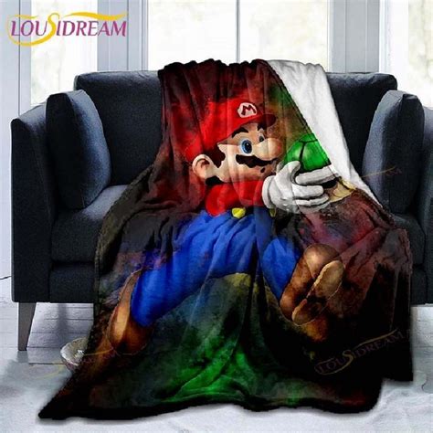 Kresk Wka Mario Bros Soft Koc Sublimacja Kresk Wka