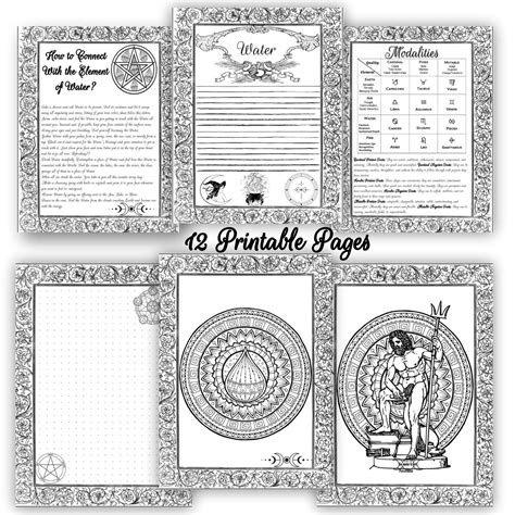 Water Element Pagan Wicca Correspondences Basics Of Witchcraft