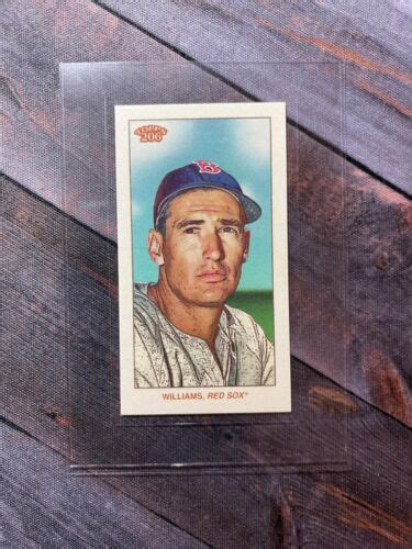 Topps Low Series Ted Williams Boston Red Sox Ebay