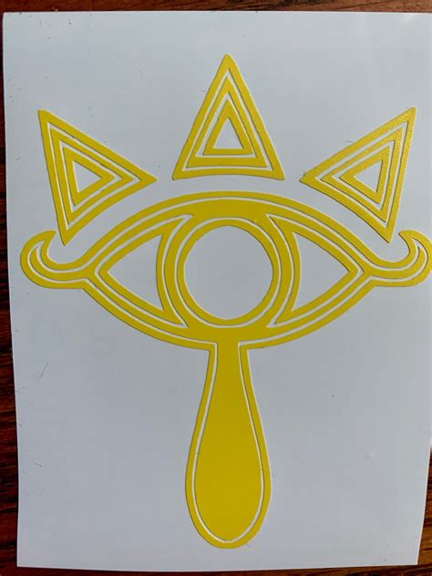 Sheikah Eye Decal | Etsy