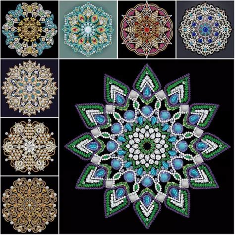 D Diy Partial Special Shaped Drill Diamond Painting Kit Mandala Home