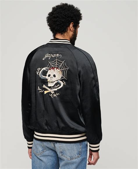 Sukajan Embroidered Bomber Jacket Superdry