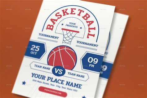 Basketball Tournament Flyer Set By Graphicook Graphicriver