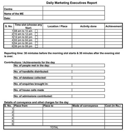 14+ Sample Marketing Report Templates - Writing Word Excel Format