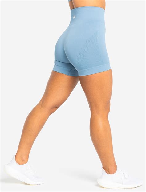 Move Seamless Shorts Sky Blue Pursue Fitness